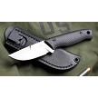 Delta Ocelot Knife with Stock Black LowRider Pocket Sheath 