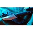 Delta Ocelot Knife with Stock Black LowRider Pocket Sheath 